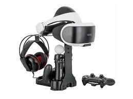 Aka psvr, ps vr, playstationvr and formerly project morpheus. Psvr Stand Charge Display For Playstation Vr Headset Ps4 Controllers Storage Accessories Dock Station Power Charger For Ps4 Dualshock4 Wireless Move Controllers Newegg Com