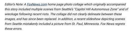 Fox & friends, special report, tucker carlson tonight, and more. Fake News Fox News Says Doctored Photos Were Errors