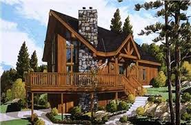Walkout basement house plans typically accommodate hilly/sloping lots quite well. Cabin Plans Log Home Plans The Plan Collection