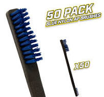 Otis Technology | 50 Pack Blue Nylon AP Brushes | Smart Gun ...
