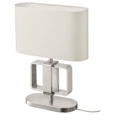 uppvind lampada da tavolo nichelato bianco 47 cm ikea it in 2021 lamp table lamp led bulb
