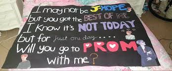Bts Inspired Promposal Homecoming Proposal Cute Prom Proposals Prom Proposal