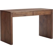Runway Acacia Wood Desk Reviews Cb2 Acacia Wood Desk Wood Desk White Lacquer Desk