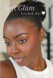 No foundation soft glam 🤍 Products Used: @Fenty Beauty Match Stix-Ebony  @Anastasia Beverly Hills Brow Wiz- Granite @Milani Cosmetics conceal +  perfect