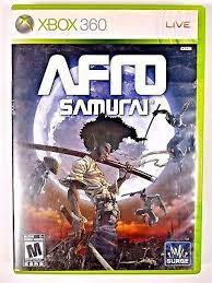 Afro Samurai Microsoft Xbox 360 Complete With Manual Anime Action Fighting Game Afro Samurai Xbox Xbox 360