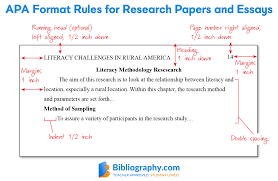 ~ double space lines throughout the paper. Apa Format Guidelines For An A Paper Bibliography Com