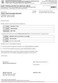 Surat usulan mutasi dari lembaga lama. Contoh Surat Mutasi Ptk Contoh Surat