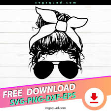89471 best free svg files downloads ✓ free vector download for commercial use in ai, eps, cdr, svg vector illustration graphic art design format. Messy Bun Free Svg Png Eps Dxf Clipart Cutting Files Cricut Silhouette