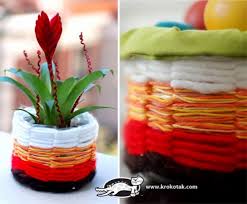 Comment réutiliser des pots de fleurs ? 10 Jolis Pots De Fleurs Originaux Faits Avec Des Bouteilles En Plastique