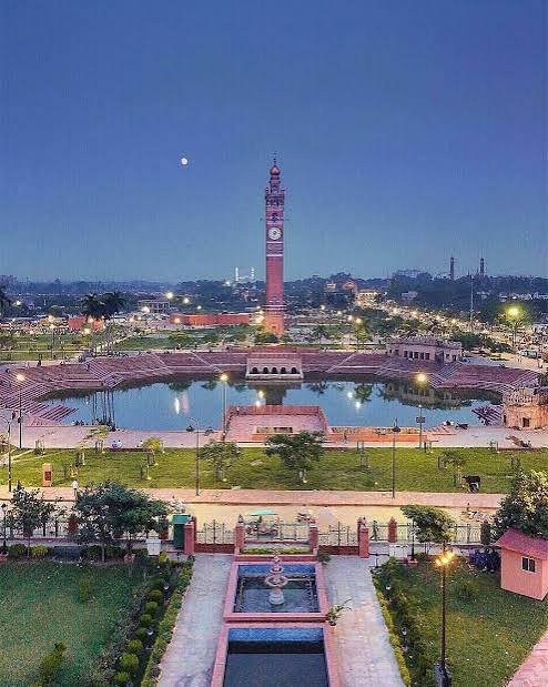 Husainabad Clock Tower, Lucknow, Uttar Pradesh Tourism 2021 | Photos of Husainabad Clock Tower - TripInvites - TripInvites