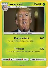 The cards say official trump card on them in big letters and feature the florida blogger's illegible signature. Pokemon Trump Card 18