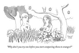 Apple in the garden of eden was the seventh episode of survivor: Eve Hands An Apple To Adam In The Garden Of Eden By Trevor Hoey