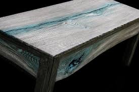 Weston home rectangle coffee table. Blue River Coffee Table Bench Signed Original Eco Art By William On Dwell