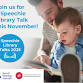 Speechie Library Talks event image