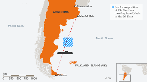Provincia de san juan, argentina. Argentina Submarine Search Sounds Detected Consistent With An Explosion News Dw 23 11 2017
