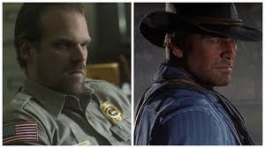 What do you think? David Harbour as Arthur Morgan : r/reddeadredemption2
