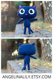 Bartleby Cat Plush True And The Rainbow Kingdom Cat Handmade Soft Toy 9 8 In In 2021 Cat Plush Handmade Soft Toys Cat Doll