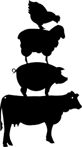 Cow Silhouette Pig Silhouette Clip Art Download Free Versions Of The Image In Clipartbarn Pig Silhouette Silhouette Clip Art Animal Silhouette