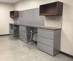 Williamson County Safety Building Franklin Tn Waveworks Metal Storage And Worksurfaces Mounted On Exhibit Wall Rail Solution A Wall Railing Home Home Decor