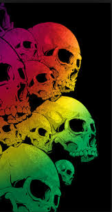  Timeline Photos We Love Skulls And Skeletons Black Skulls Wallpaper Reggae Art Skull Wallpaper