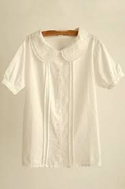 Cute Peter Pan Collar Shirt Oasap Com Clothes Cute Blouses Fashion