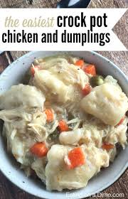 Crock Pot Chicken And Dumplings Recipe Best Crock Pot Chicken Pot Pie Recipe Recipes Pot Recipes Crockpot Dishes