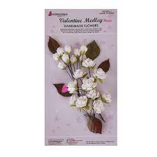 Use roses for handmade greeting cards for mother's, valentine's day or birthday. Expressions Craft Mini Roses And Buds White Handmade Paper Flowers For Craft Mixed Media Card Making Decoration Flowers Diy Craft Flowers Paper Flowers Amazon In Home Kitchen