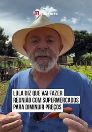 O presidente Luiz Inácio #Lula da Silva (PT) disse que vai se reunir com  atacadistas e produtores de #alimentos para discutir os preços de alimentos  no Brasil. Ele defende que o aumento da demanda é ...