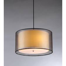 Maybe you would like to learn more about one of these? Warehouse Of Tiffany Fabiola 3 Light Black Brown Hanging Chandelier With Fabric Shade Rl1063 The Home Depot