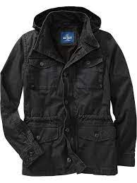 Old Navy Men S Hooded Military Style Canvas Jackets Mens Fashion Sweaters Mens Garb Mens Fashion Suits