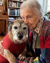 I am 90 years old, and not long ago, I made a decision that many people  said I should not make. I adopted a 14-year-old dog named Benson. Before he  came into