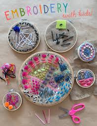 However, when it comes to embroidery stitches charles and i have found it to be a rather more novel approach. Embroidery And Stitching With Kids Artbar
