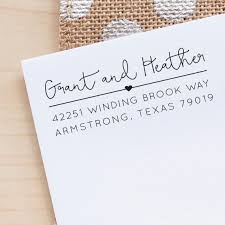 Image 0 Custom Address Stamp Personalized Stamps Address Address Stamp