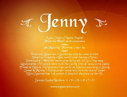 Name Meaning Jenny Names With Meaning Names Meant To Be