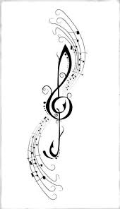 Tattoo Music Notes Tattoo Music Tattoos Treble Clef Tattoo