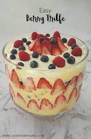 Easy Berry Trifle Recipe Create Bake Make Recipe Trifle Recipe Easy Berry Trifle Recipe Trifle Recipes Easy