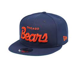 Whether you're looking for a fitted bears hat or an adjustable snapback bears hat, new era cap has you covered. New Era Chicago Bears Script Edition 9fifty Snapback Cap Topperzstore De
