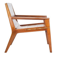 Giacomo sling chair, blackened ash and woven denim seat. Safavieh Couture Culkin Leather Sling Chair Overstock 29906001 Brown Light Brown