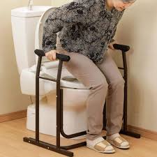 Amazon | iimono117 トイレ用手すり 置くだけ 介護 手すり トイレ用 工事不要 介護用 立ち上がり 補助 手すり 転倒防止 シニア  サポート (1個) | iimono117 | トイレ用手すり