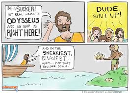Odysseus Would Have This On His Board Because He Basically Was Doing This Just Using Different Words Greek Myths Greek Memes Greek Mythology