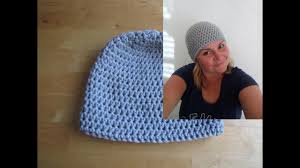 Diese mütze wird aus dicker wolle und in reihen gestrickt. Einfache Mutze Hakeln Diy Anleitung Fur Anfanger Youtube