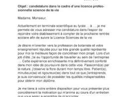 Je suis en dernière année de licence de pyscho, je n'ai jamais eu à rédiger de lettre de motivation pour aller à la fac. Universite Lettre De Motivation Licence Psychologie