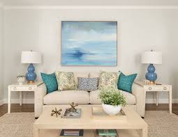 Renovated Home With Coastal Interiors Home Bunch An Interior Design Luxury Homes Blo Living Room Turquoise Living Room Decor Beige Sofa Living Room Green