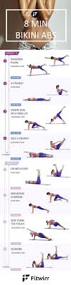 How To Get A Flat Stomach Try Our 8 Minute Abs Workout For Women Bikini Abs Workout Abs Workout Fitness Body