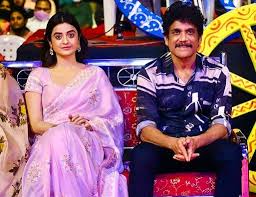 Bangarraju promotions I did this film just because I was getting a chance to work with #Nagarjuna Sir. So much to learn from him. Glad that I met one of the nicest