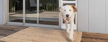 My cats actually figured out how to pop the sliding screen door out of its track. Pet Patio Door Panels Sliding Door Dog Door Inserts Petsafe