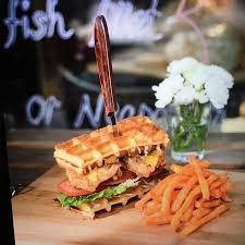 For a good cuppa in ipoh! Fried Chicken Waffles Picture Of Vintage Cafe Ipoh Tripadvisor