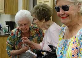 Dozens greet war author