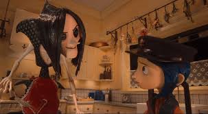 She finds a hidden door with a bricked up passage. Coraline 2009 Full Movie