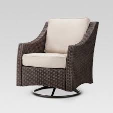 Belvedere Wicker Patio Swivel Club Chair Threshold Target Swivel Club Chairs Outdoor Wicker Chairs Outdoor Wicker Furniture